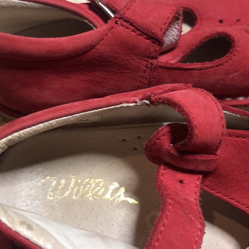 Girls willits valarie Maryjane spring Easter Red Shoes - Picture 4 of 12